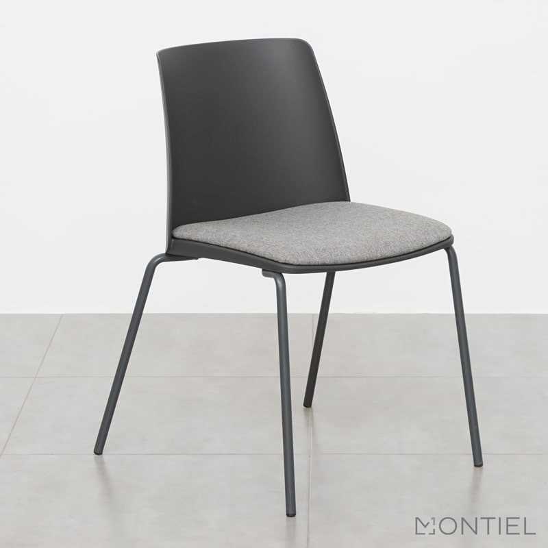 ▷ Silla Confidente Acuario Asiento Tapizado de Kunna - Montiel