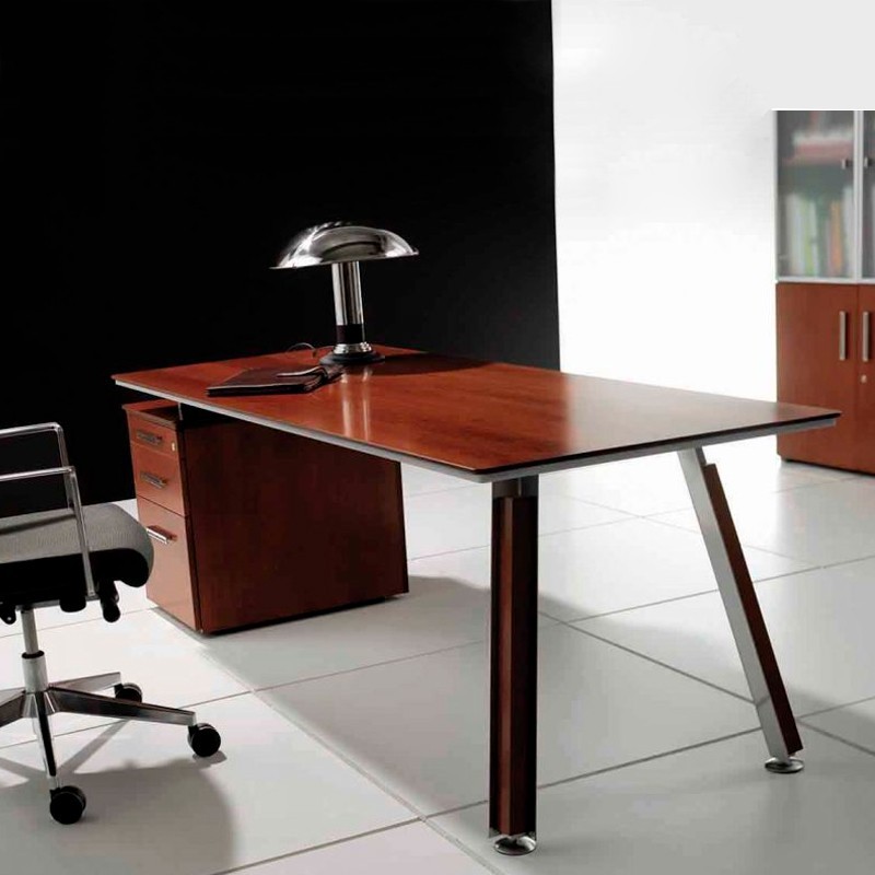 ▷ Mesa de Despacho con Cajones AT de Herpesa - Oficinas Montiel