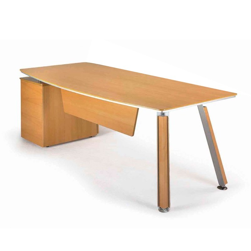 ▷ Mesa de Despacho con Cajones AT de Herpesa - Oficinas Montiel