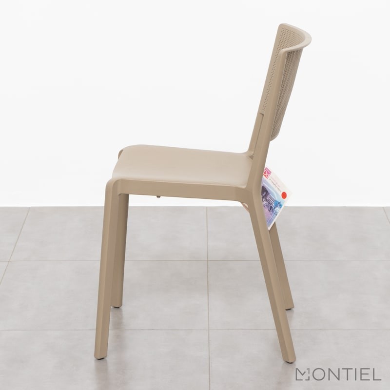 Silla Confidente Oficina de Diseño Spot Beige de District Design