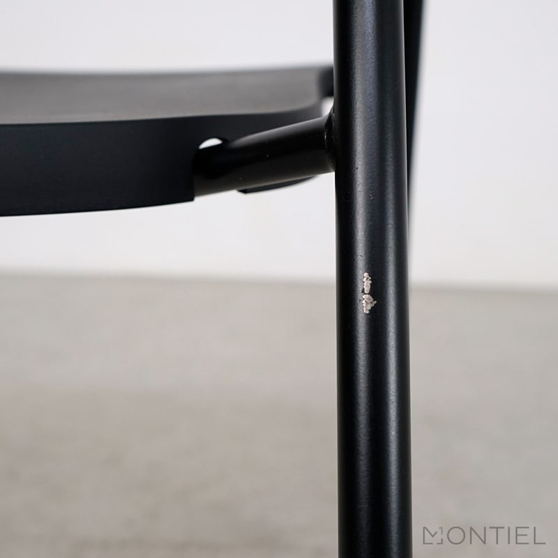 Silla Confidente Kena Negra 4 patas de Dynamobel