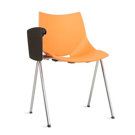 Silla Confidente Naranja Shell Ofiss Tecno-Ofiss - Montiel