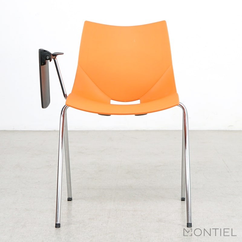 Silla Confidente Naranja Shell Ofiss Tecno-Ofiss - Montiel