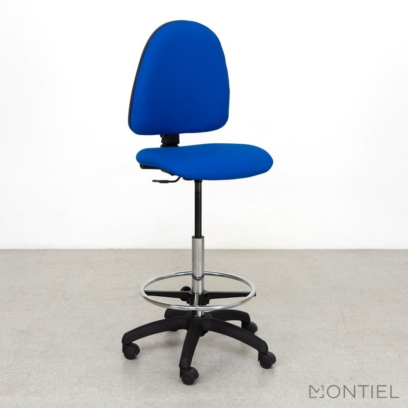 ▷ Taburete con Respaldo y Ruedas Frank de Kunna - Montiel