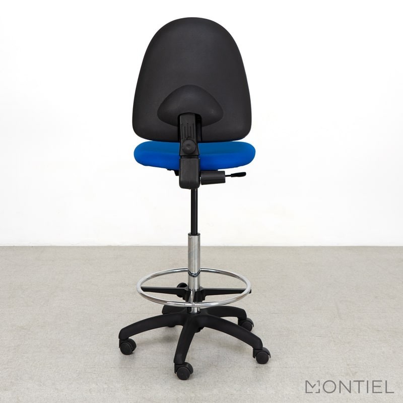 ▷ Taburete con Respaldo y Ruedas Frank de Kunna - Montiel