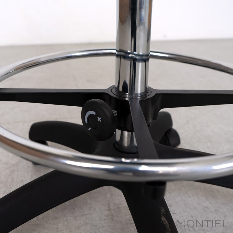 ▷ Taburete con Respaldo y Ruedas Frank de Kunna - Montiel