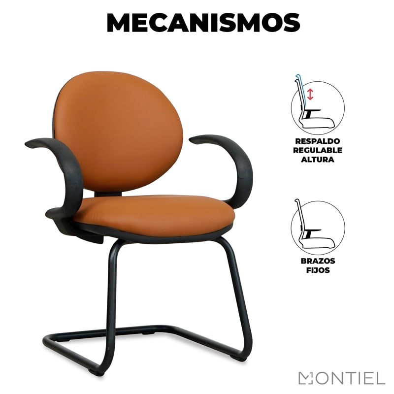▷ Silla para Salas de Espera con Brazos MM754 - Montiel