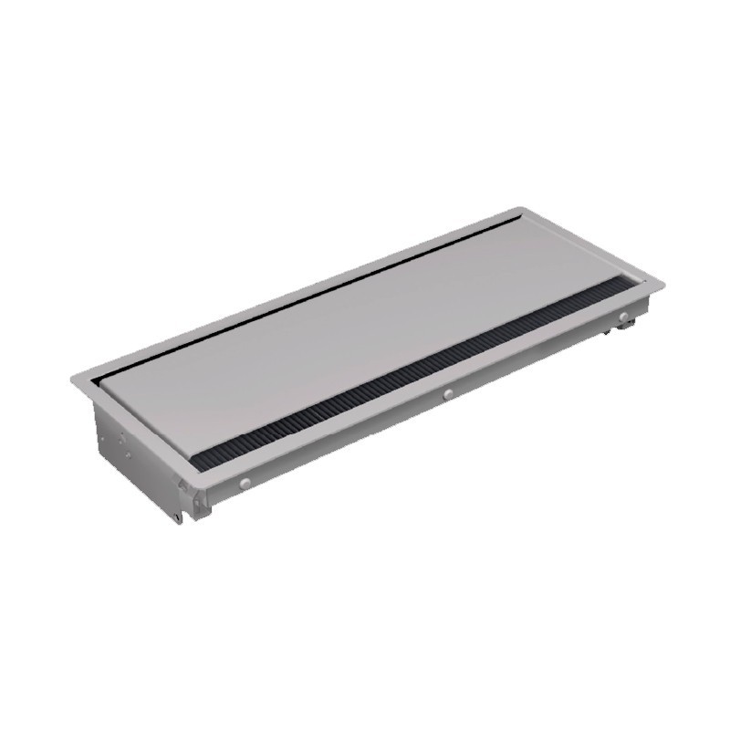 ▷ Pasacables Metálico 4 enchufes Schuko Conference - Montiel