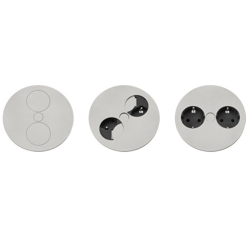 Top Access Metálico Redondo Twist de Bachmann