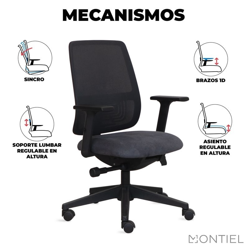 ▷ Silla Ergonómica Lively de Haworth - Montiel