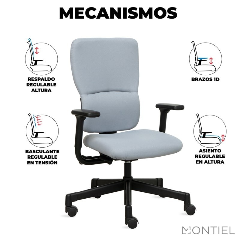 ▷ Silla Ergonómica Let's B V1 de Steelcase - Montiel
