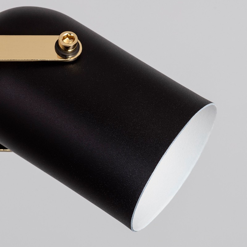 Lámpara de Pie 3 Focos Black Lotus - Montiel