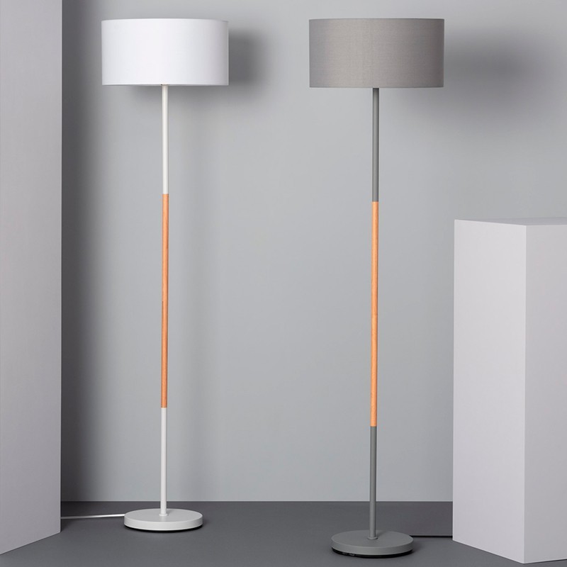 Lámpara de Pie estilo Nórdico Irvine - Montiel