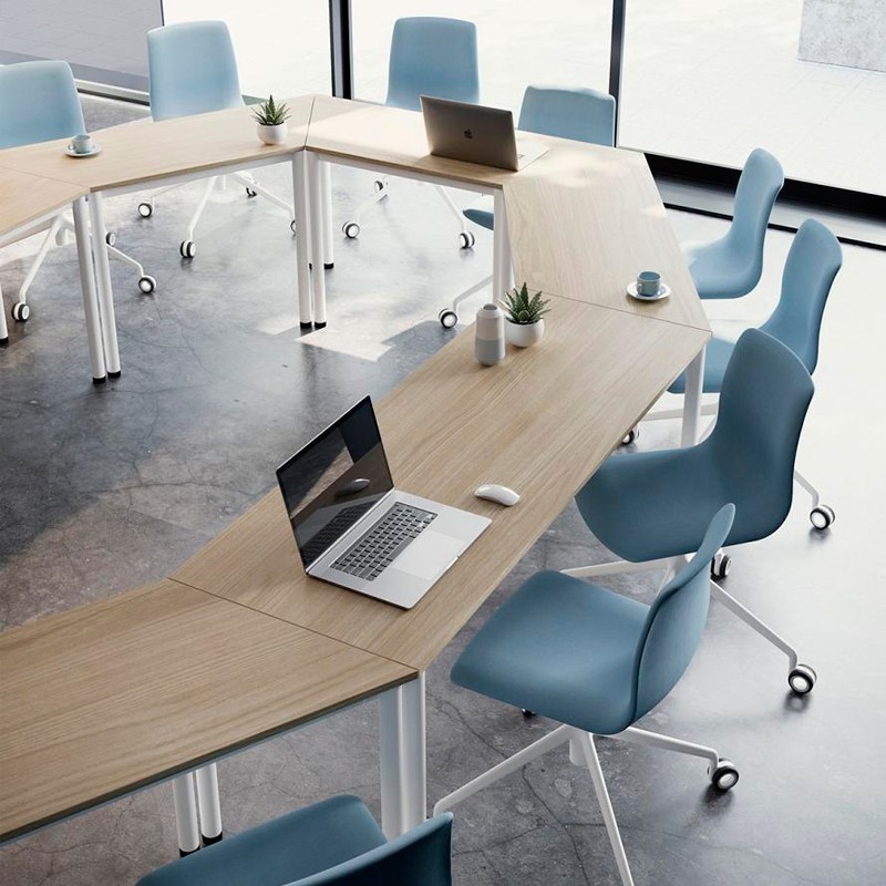 ▷ Mesa de Escritorio y Estudio Dynamic de Actiu - Muebles Montiel