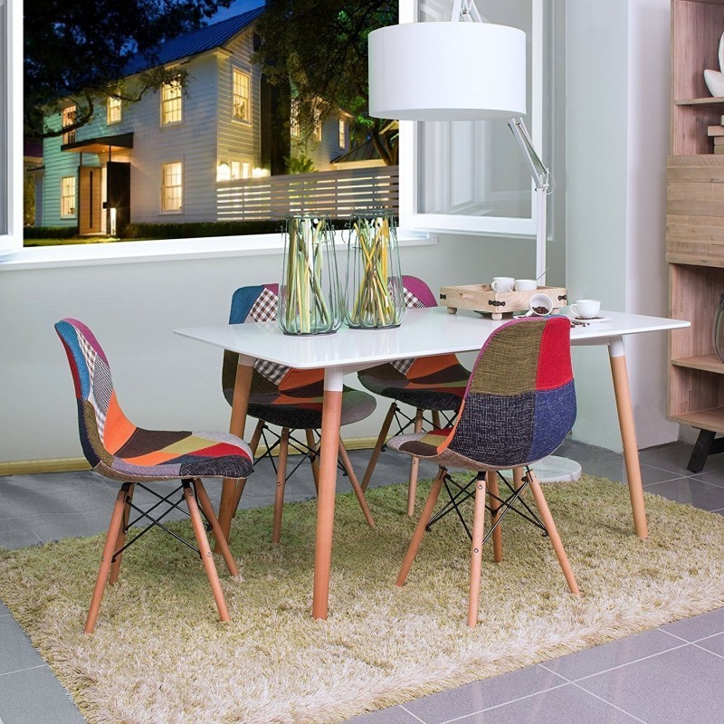 Escritorio Nórdico Blanco 160x90 cm - Oficinas Montiel