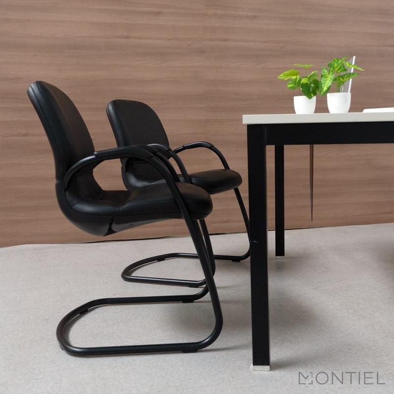 ▷ Silla Confidente Piel Sensor de Steelcase - Montiel