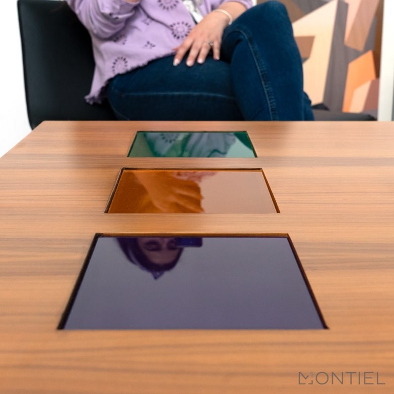 ▷ Mesa Centro Madera Caoba MM295 - Montiel