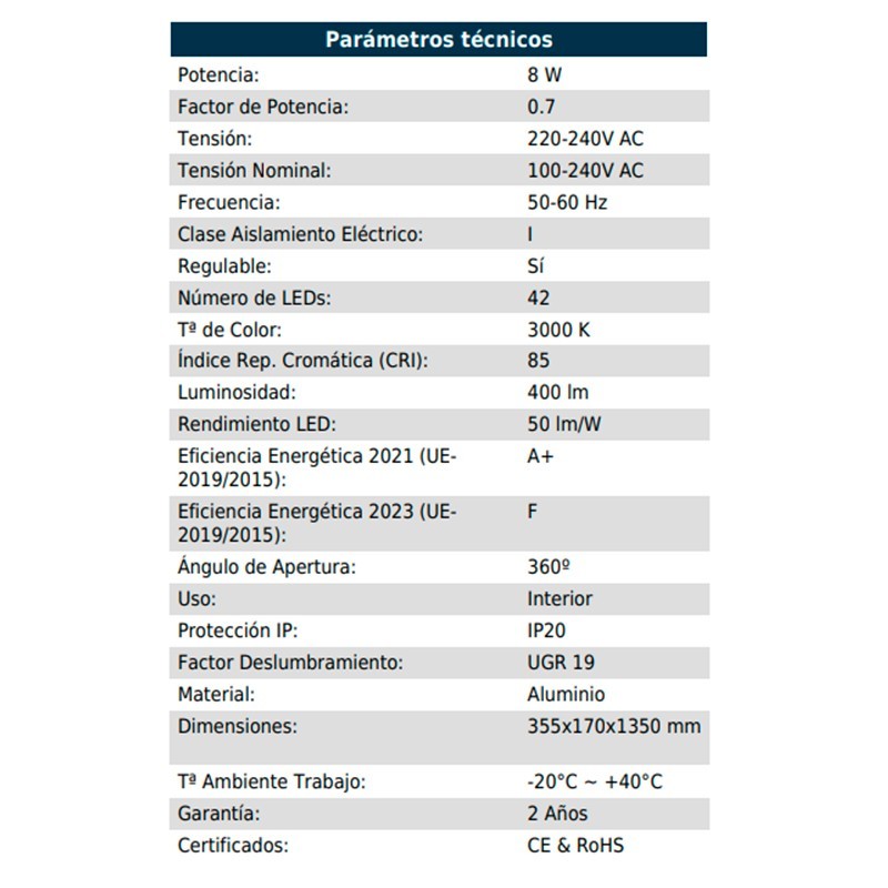Lámpara de Suelo Dorada Goldwing Salones y Despachos - Montiel