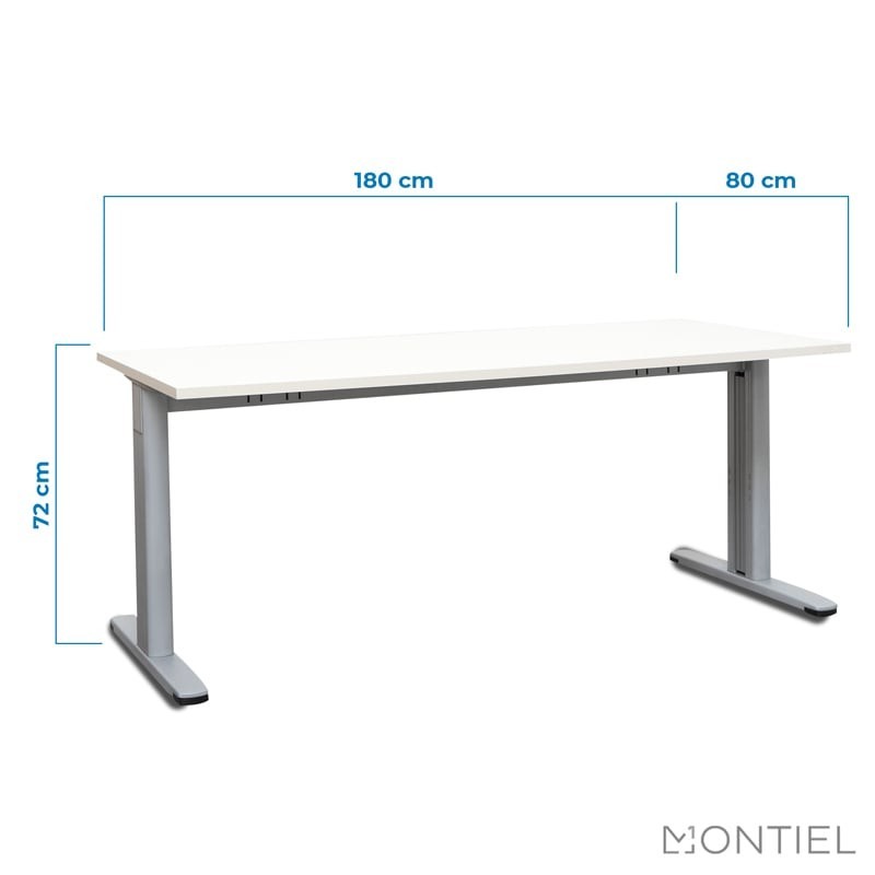 ▷ Escritorio Grande para Oficinas 180x80 cm - Montiel