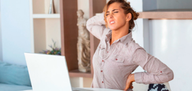 Principales problemas derivados de una mala postura en la oficina