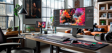 ¿Cómo debo ajustar la pantalla del ordenador para proteger mi vista?