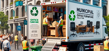 Como deshacerse y reciclar muebles de oficina viejos