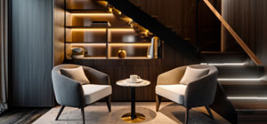 Cómo aprovechar el espacio bajo las escaleras de forma creativa