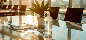 Cómo limpiar mesa de cristal templado