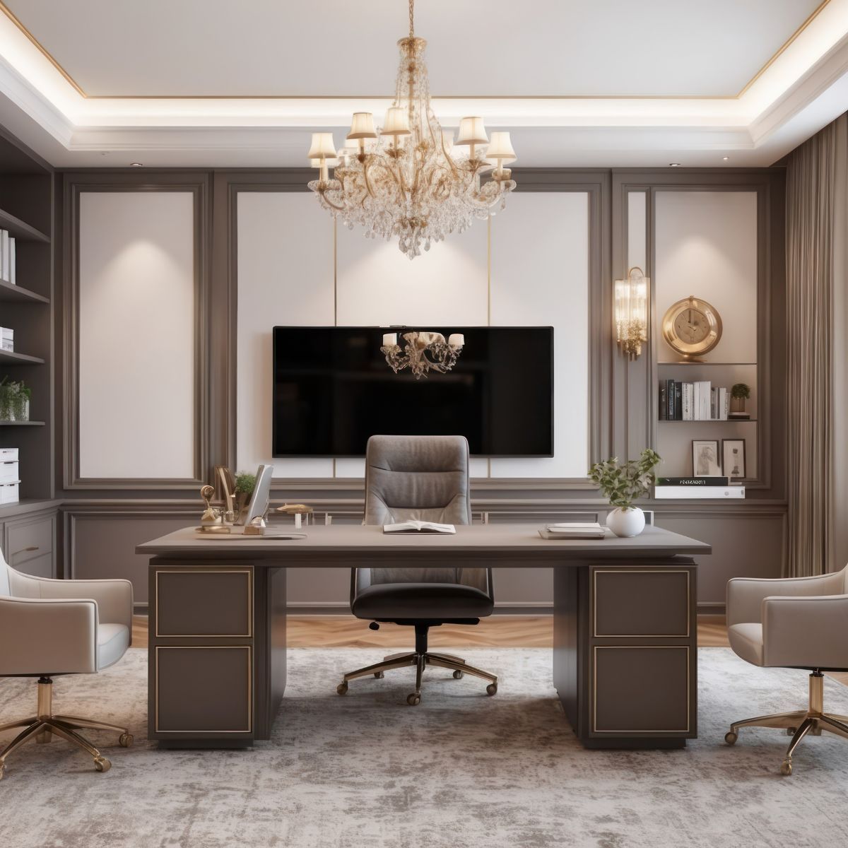 Despacho Dirección Casa: Muebles y Sillas Premium